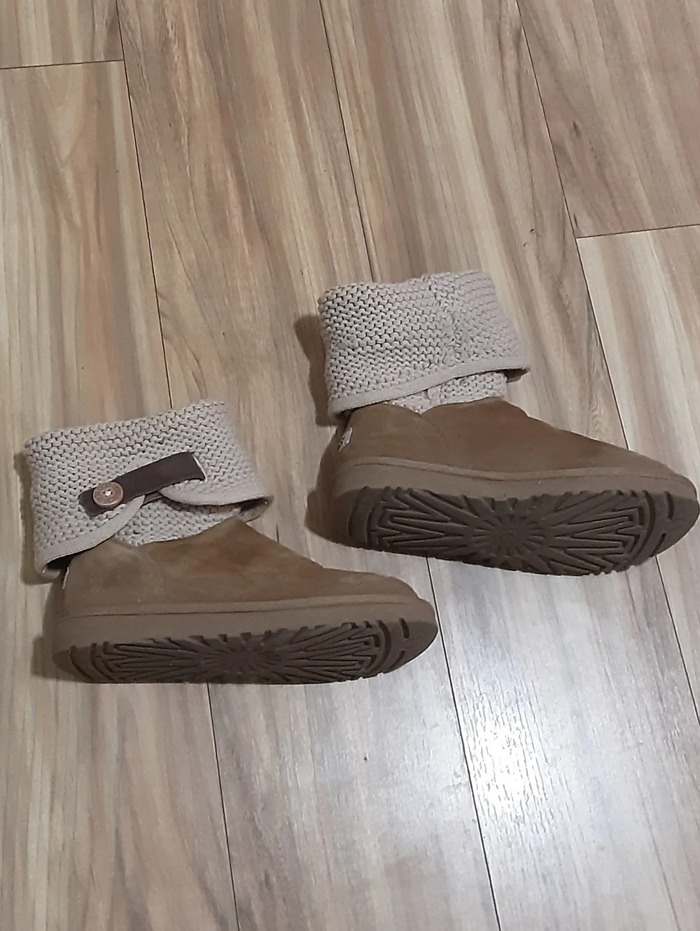 UGG Shania Pullover Knit Cuff Suede Boot